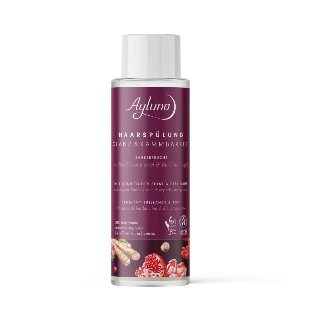 Ayluna Organic Burdock Root and Pomegranate Shine & Easy Comb Conditioner - 250ml