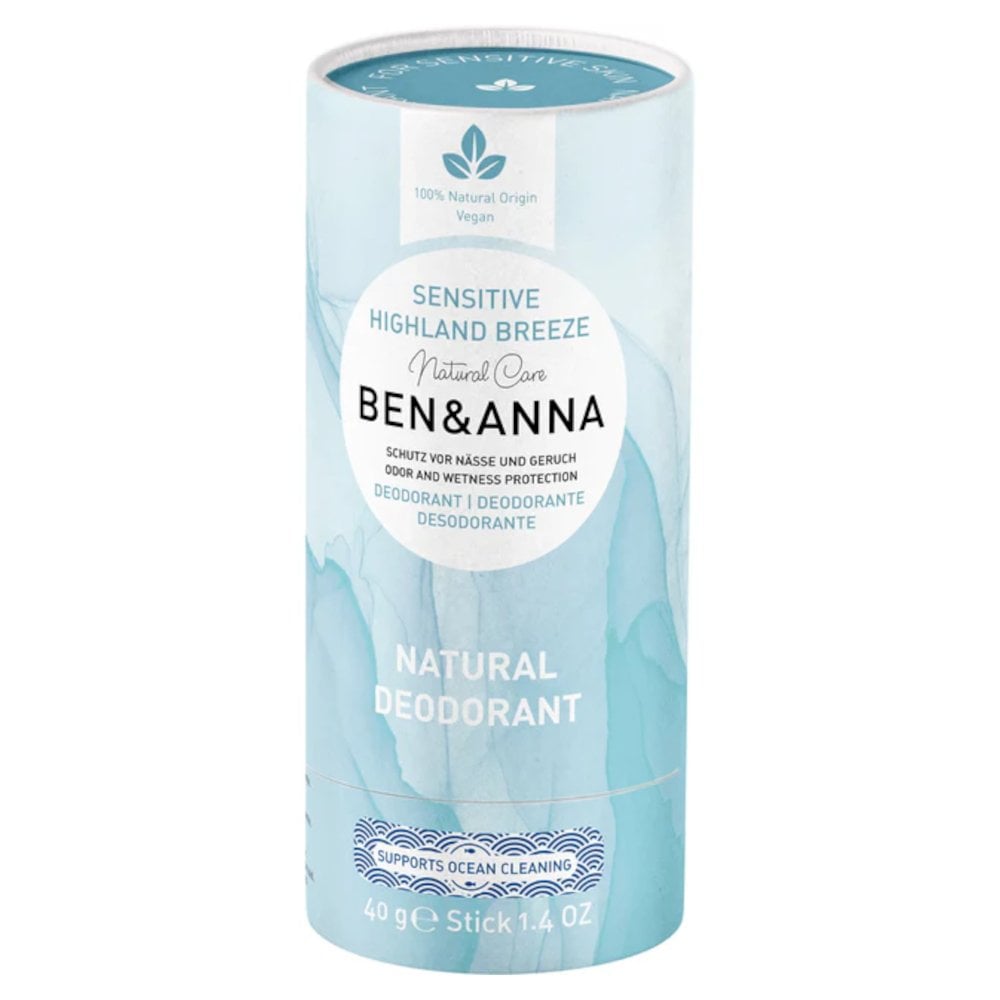 Ben & Anna Paper Tube Deodorants Sensitive - 40g