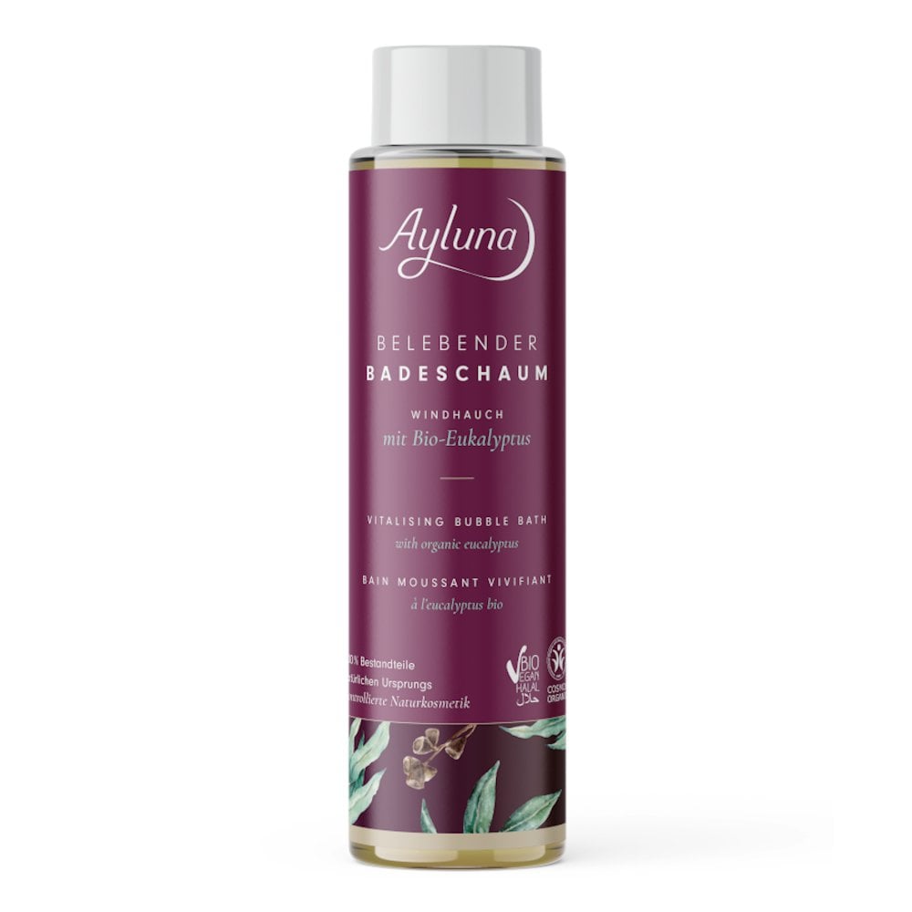 Ayluna Organic Eucalyptus Vitalising Bubble Bath - 400ml