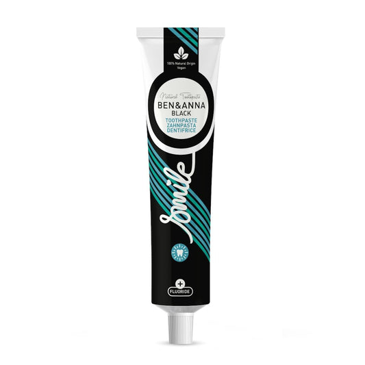 Ben & Anna Black Toothpaste with Fluoride - 75ml