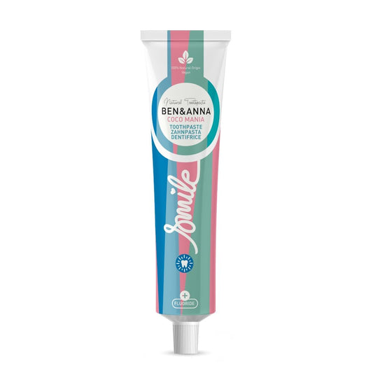 Ben & Anna Coco Mania Toothpaste with Fluoride - 75ml