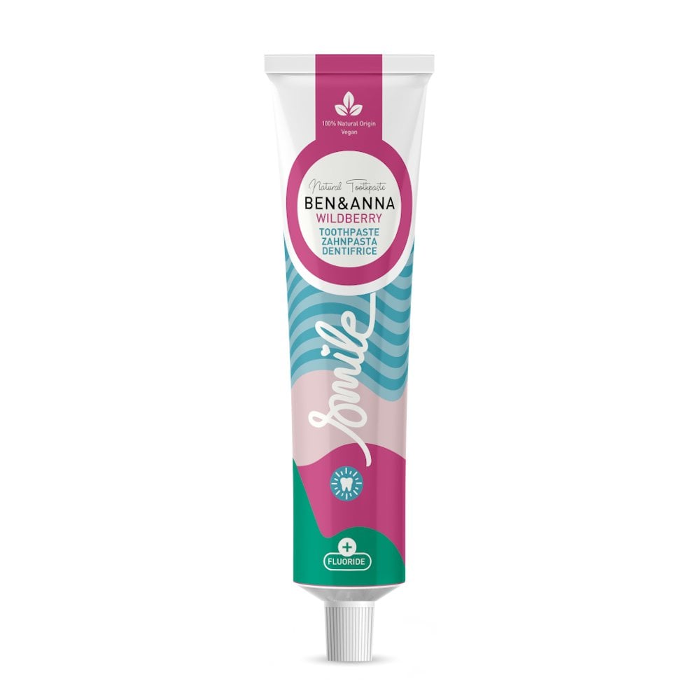 Ben & Anna Wild Berry Toothpaste with Fluoride - 75ml